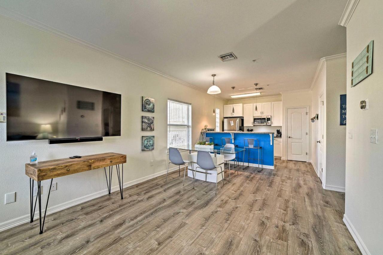 Modern Island Condo With Pool Steps To The Beach! South Padre Island Buitenkant foto