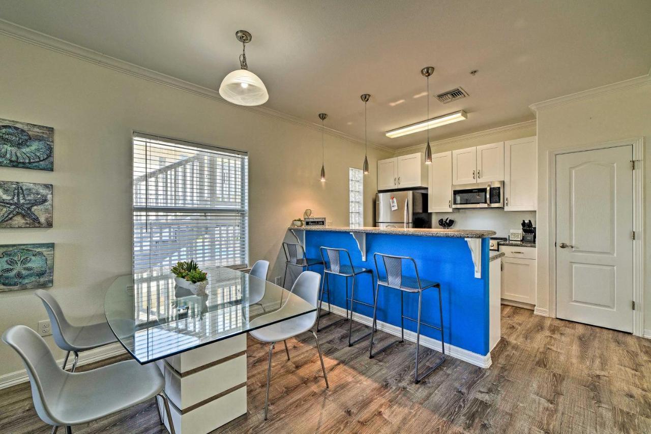 Modern Island Condo With Pool Steps To The Beach! South Padre Island Buitenkant foto